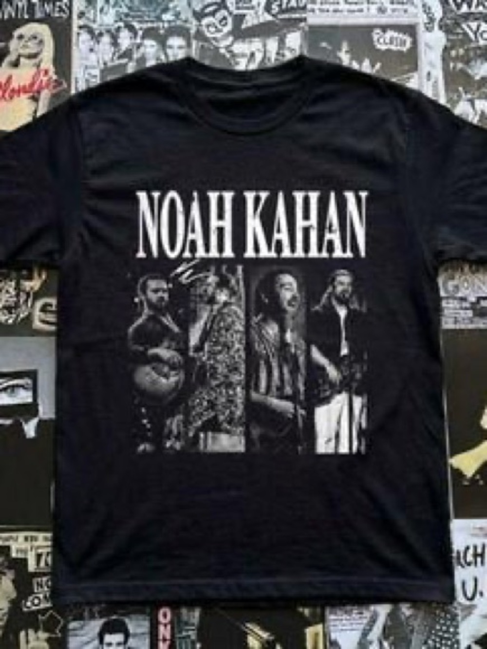 Noah Kahan Black Graphic Short Sleeve Tee - Men's Shirt